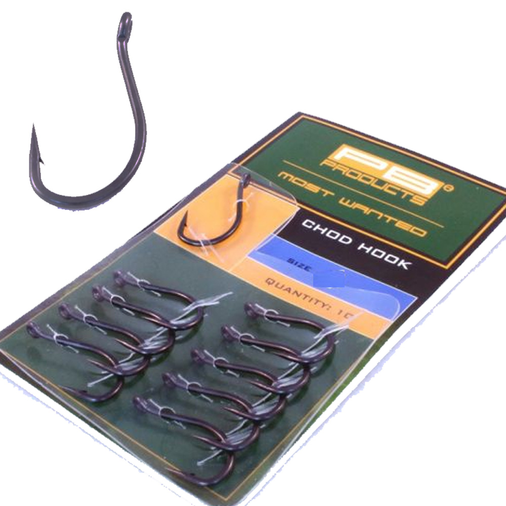 Гачки PB Products Chod Hook DBF №8 10шт - CarpDream | Магазин
