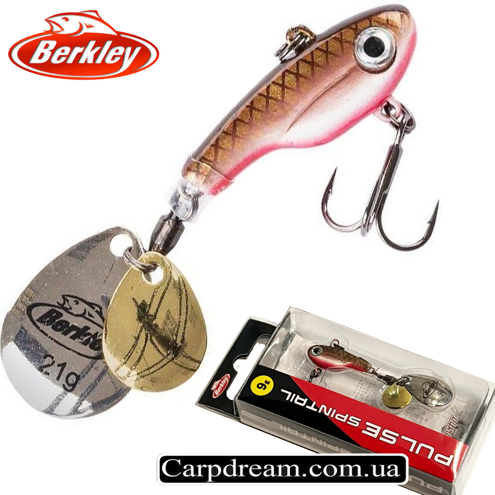 Berkley Pulse Spintail 60мм 9гр Black n Red (1519666) - CarpDream